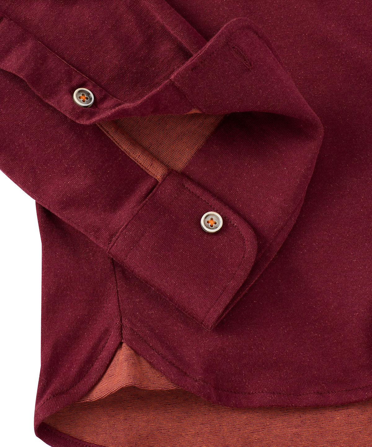 Knit Long-Sleeve Sport Shirt