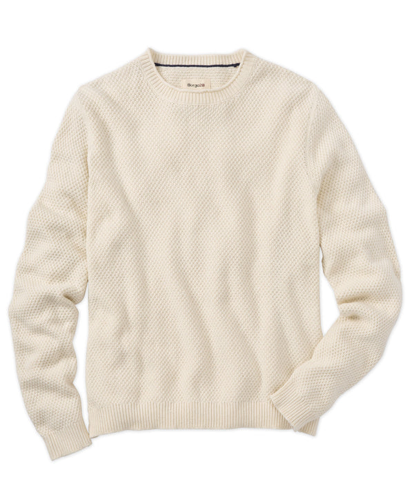 J crew cotton crewneck sweater hot sale