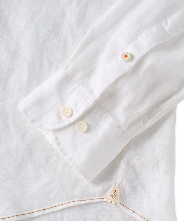 Long Sleeve Linen Sport Shirt - Borgo28