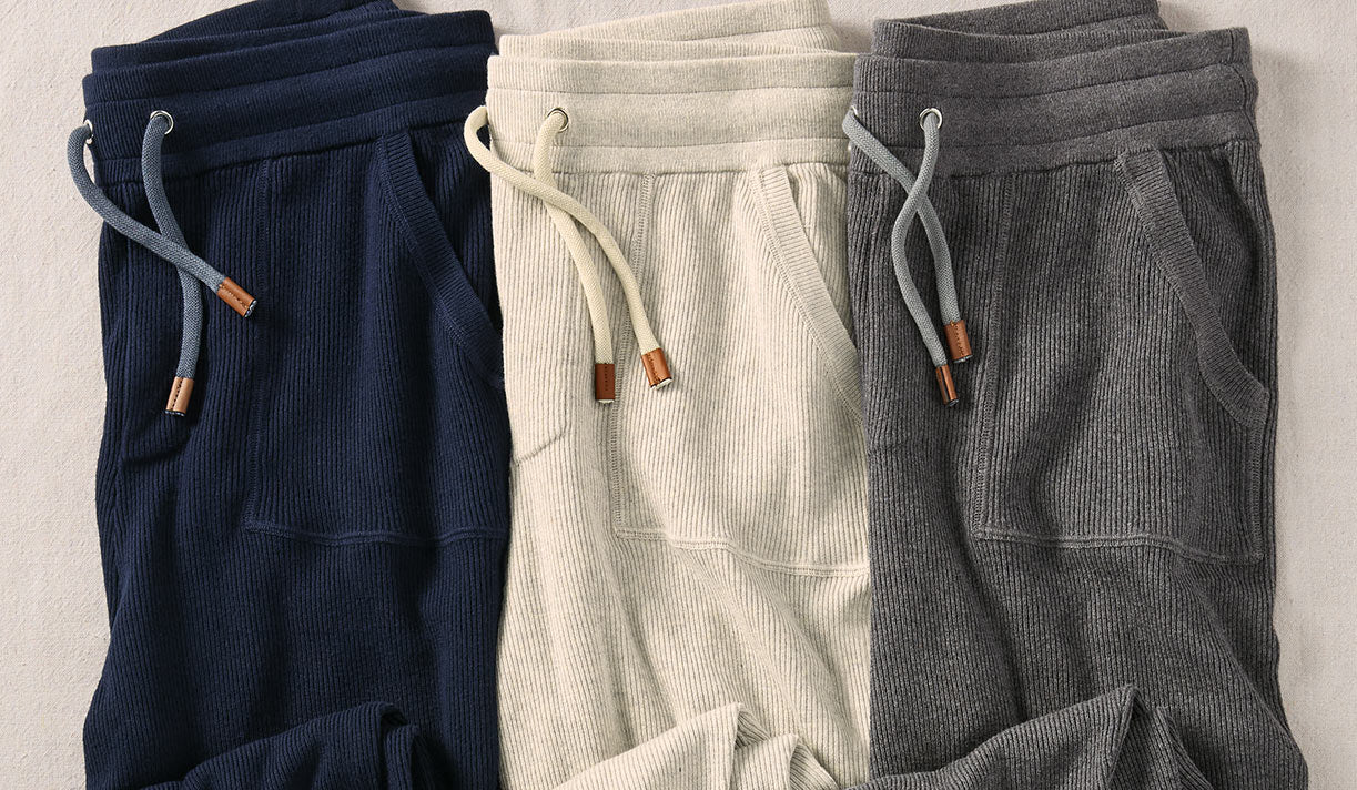 Ribbed Lounge Sweatpant by Borgo28