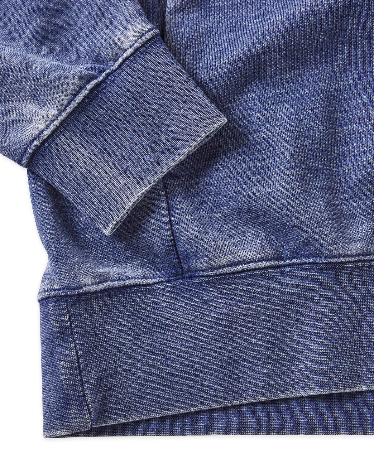 Burnout Knit Zip-Front Jacket
