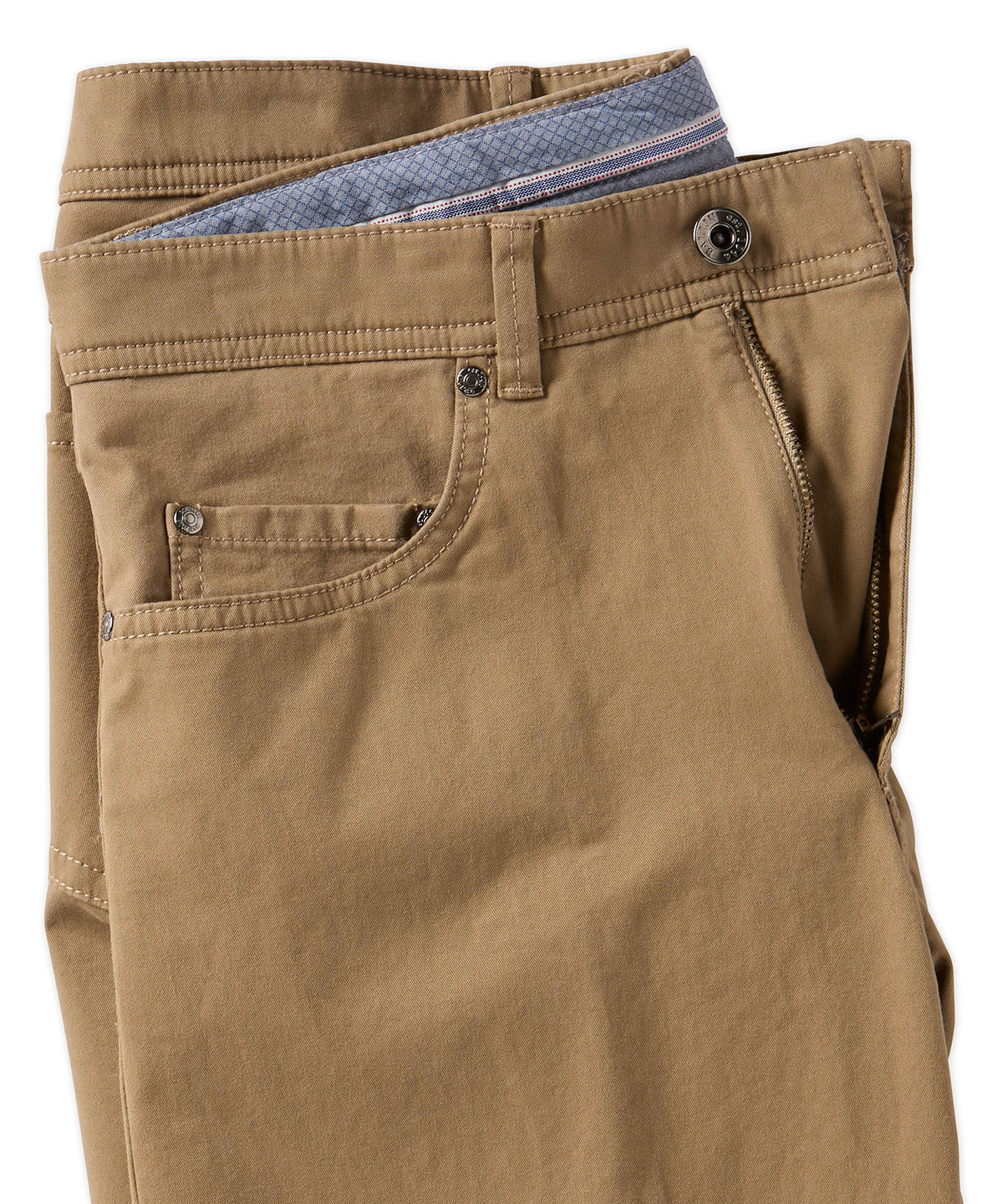 Stretch Cotton Twill 5-Pocket Pant