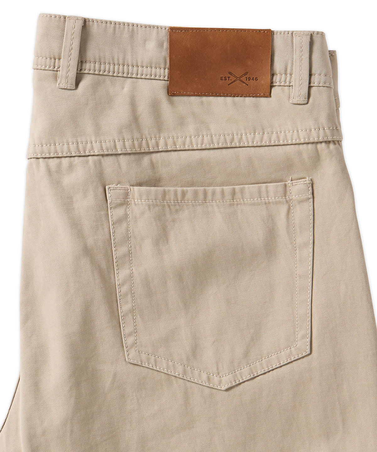 Stretch Cotton Twill 5-Pocket Pant