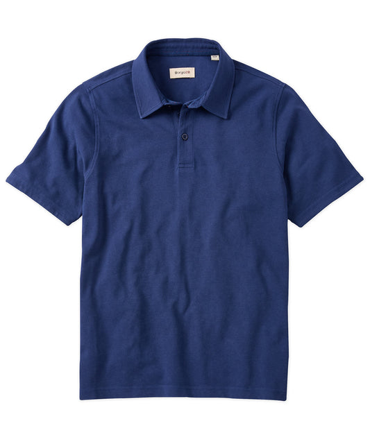 Garment Dyed Pique Polo Shirt