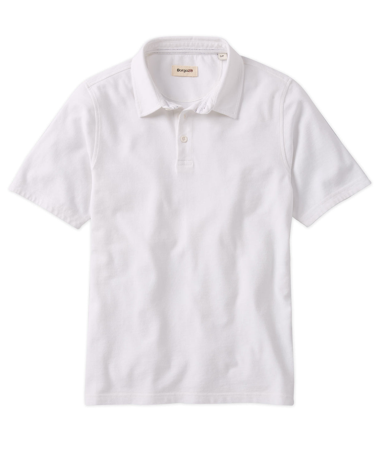 Garment Dyed Pique Polo Shirt