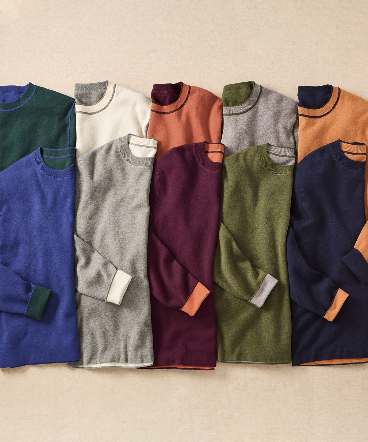 Reversible Cotton-Cashmere Sweater