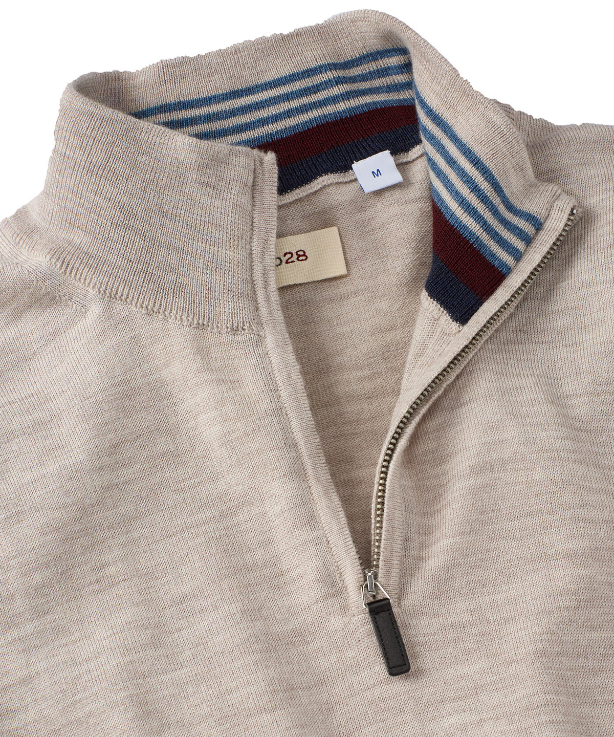 Merino Wool Quarter-Zip Sweater