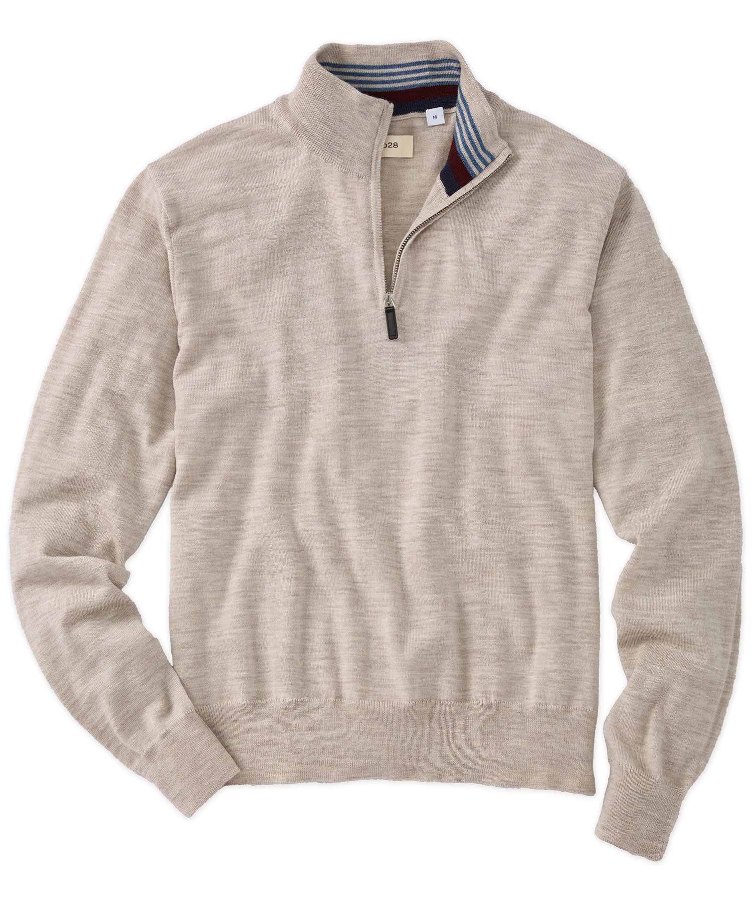 Merino Wool Quarter Zip Sweater Borgo28