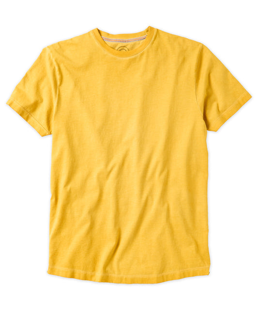 Premium Class Cotton Jersey Garment-Dyed Tee Shirt