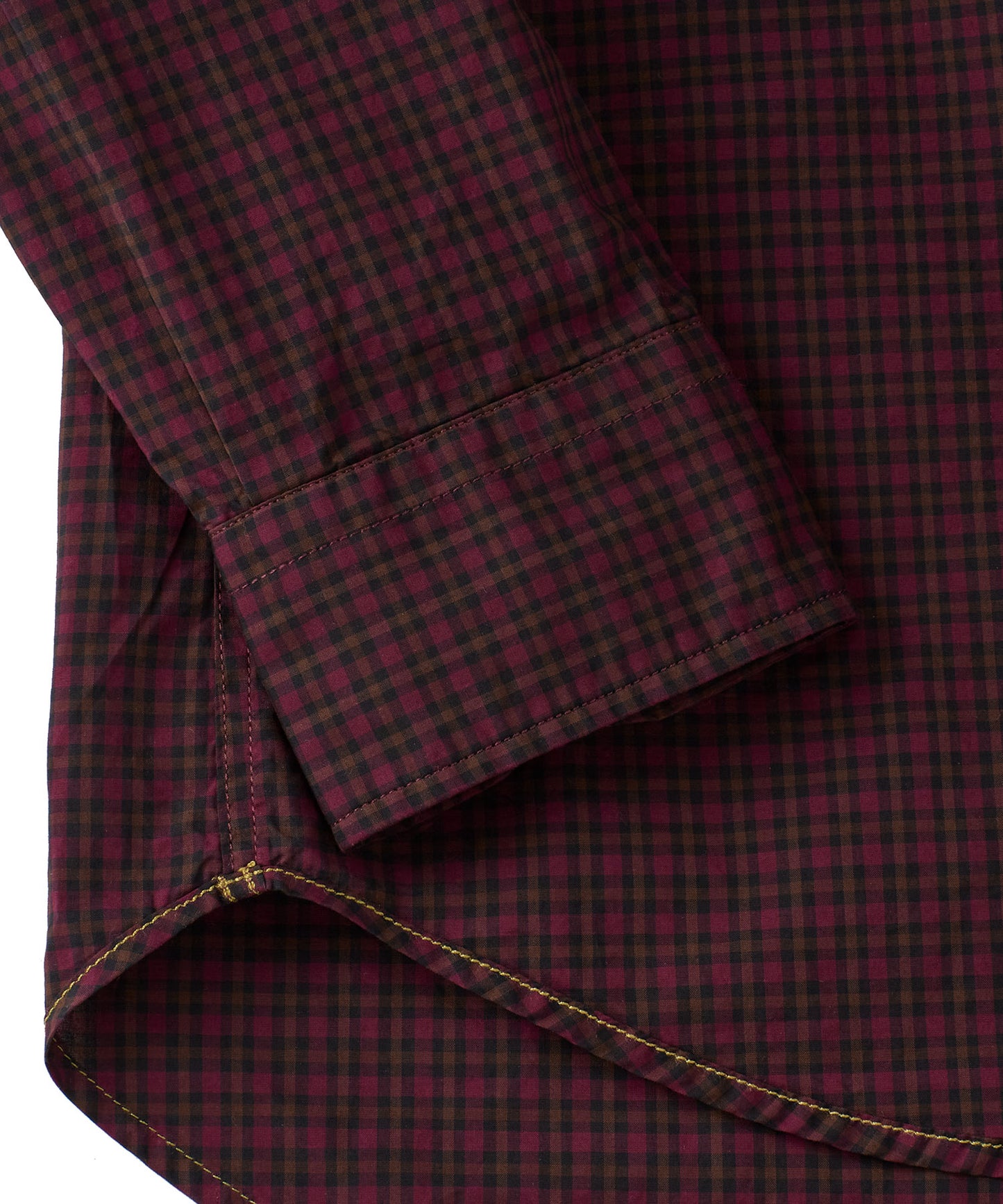 Combed Cotton Check Sport Shirt