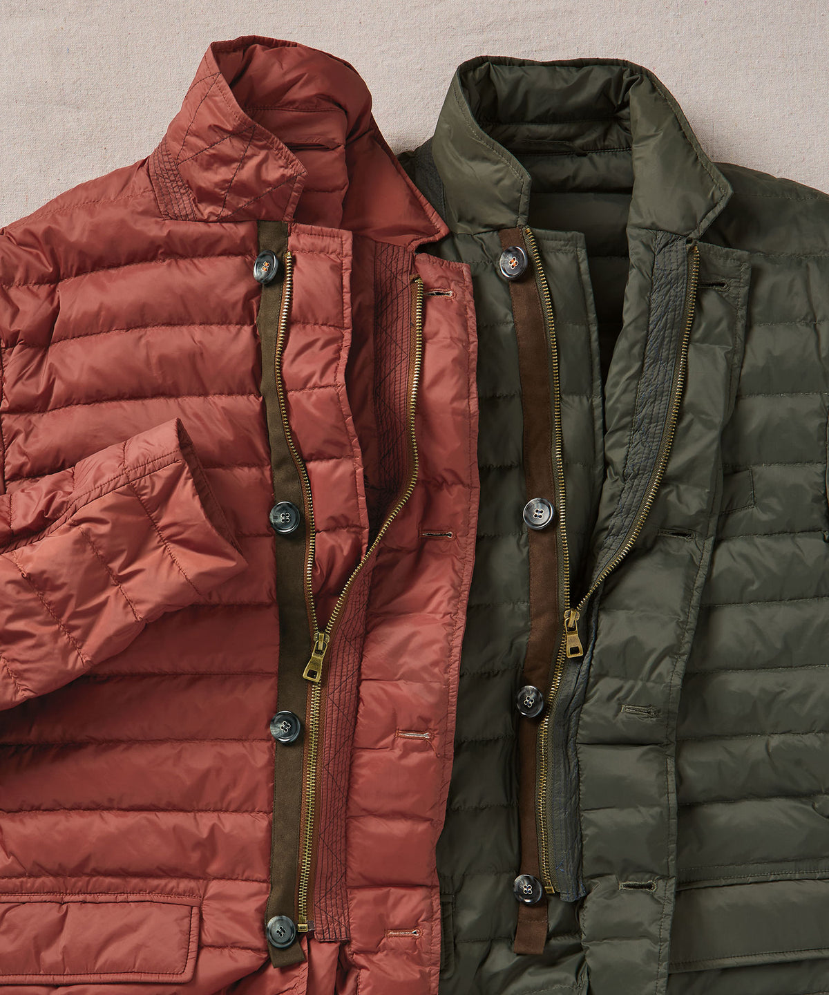 Quilted Down Puffer Jacket