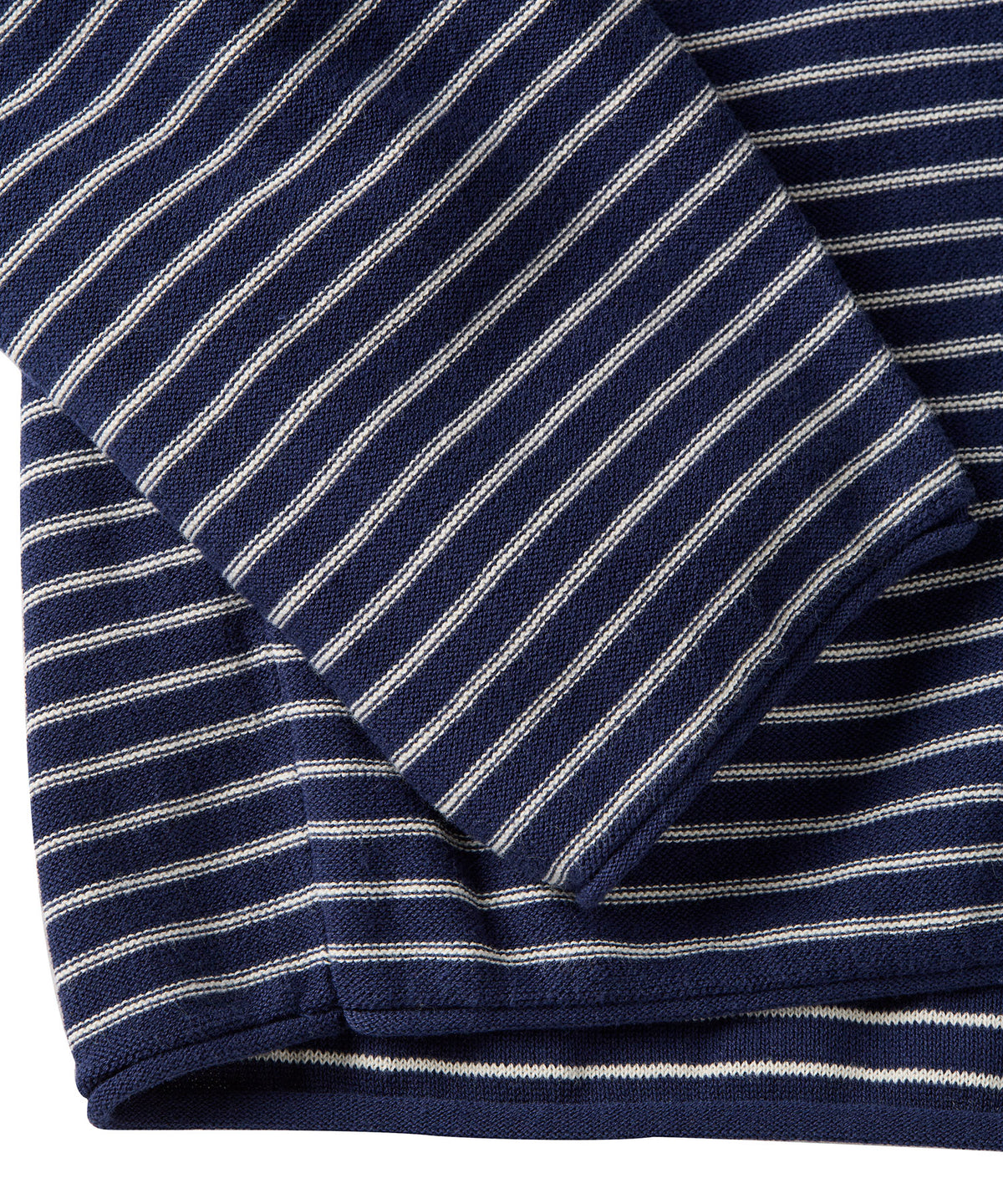 Striped Long-Sleeve Sweater