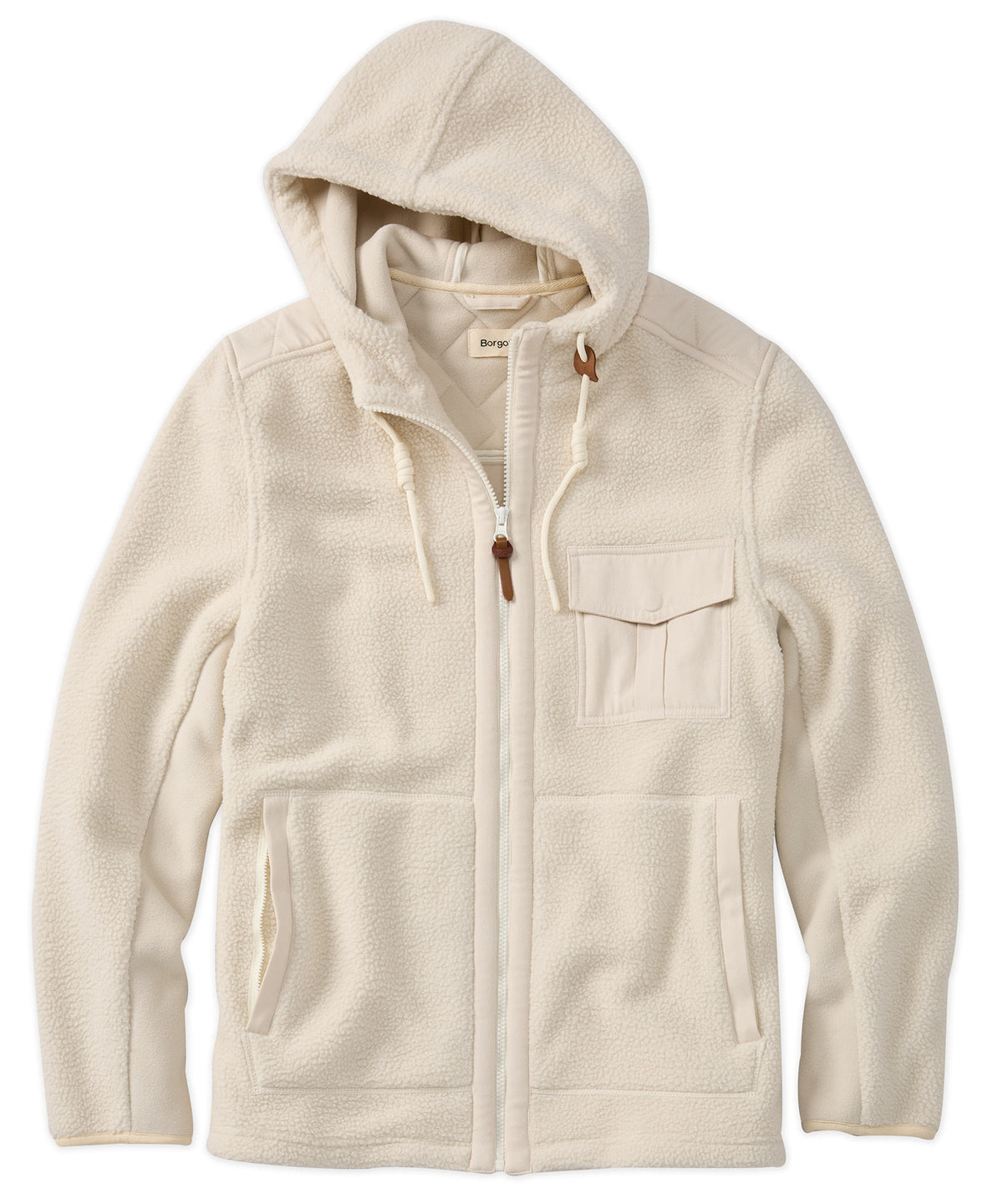 Fleece Full-Zip Hooded Jacket