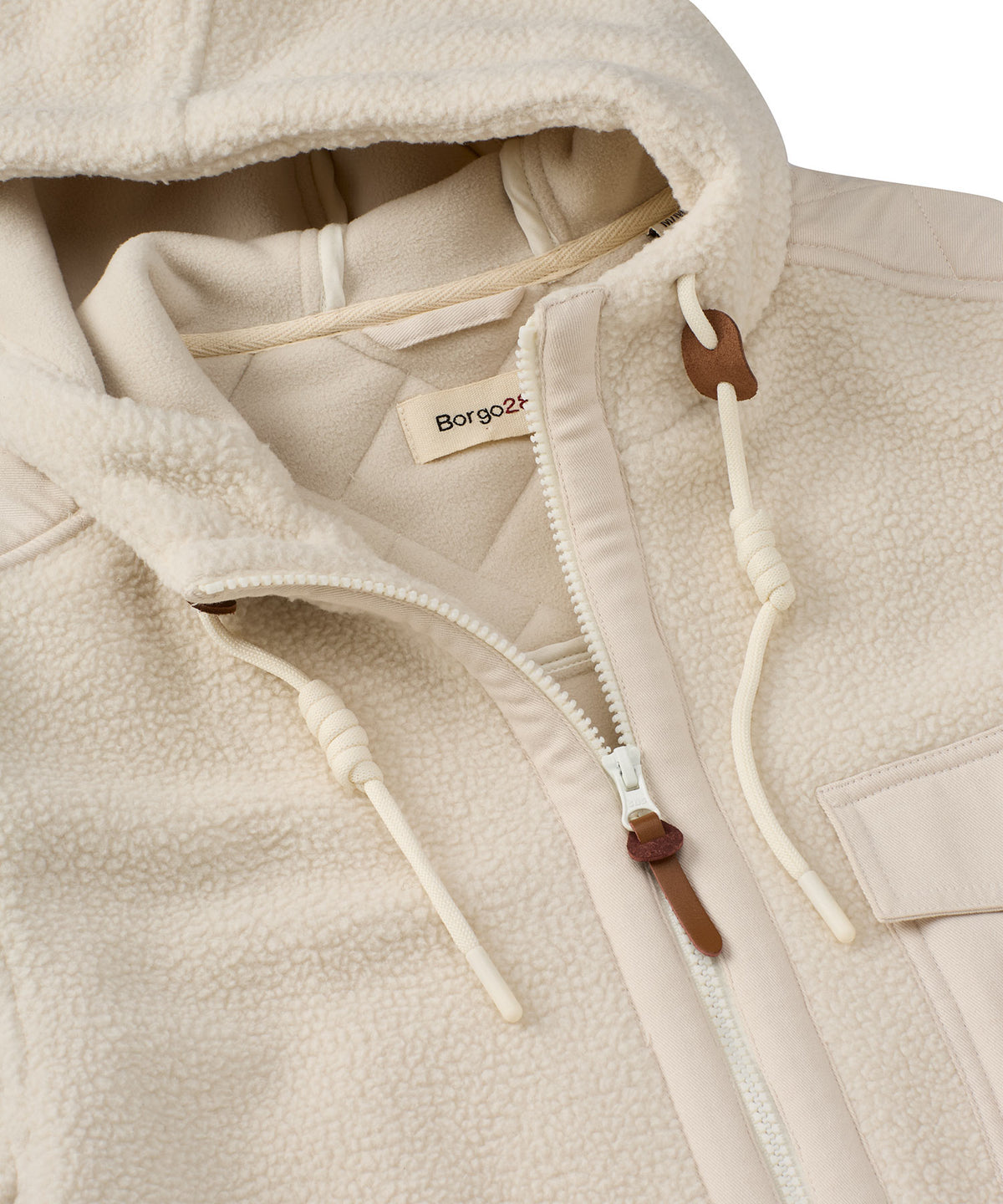 Fleece Full-Zip Hooded Jacket