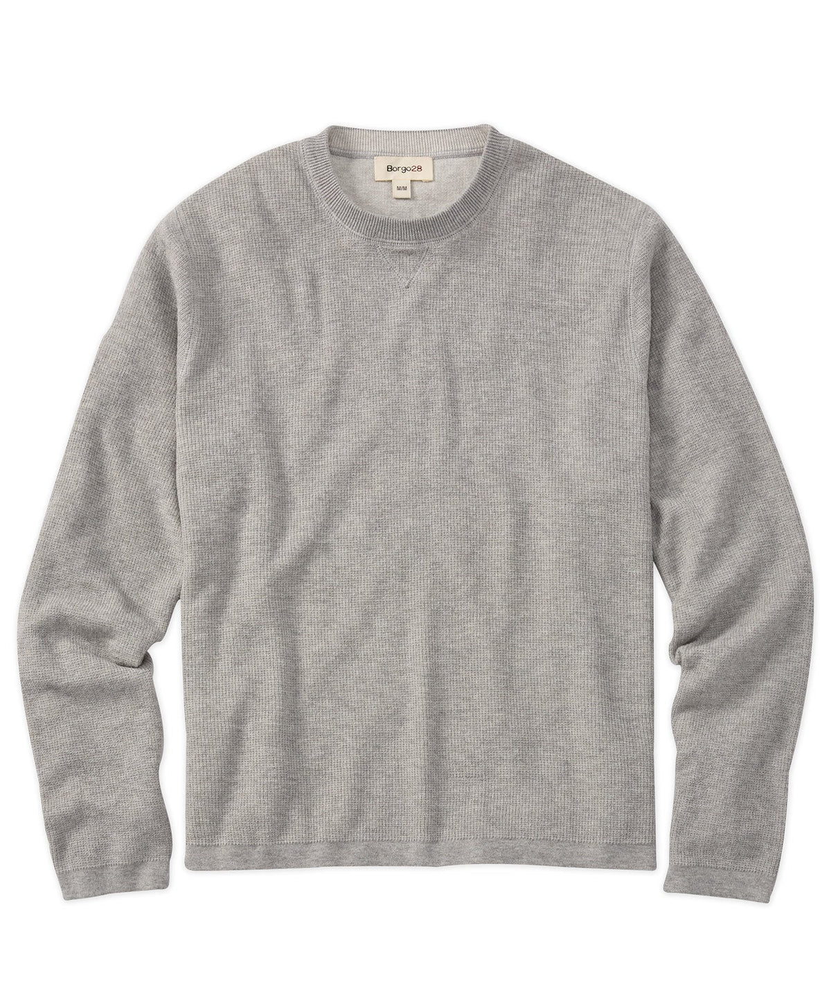 Cotton-Cashmere Reversible Sweater