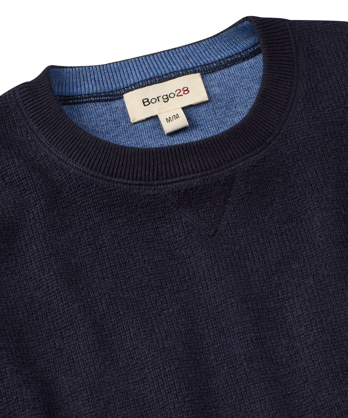 Cotton-Cashmere Reversible Sweater