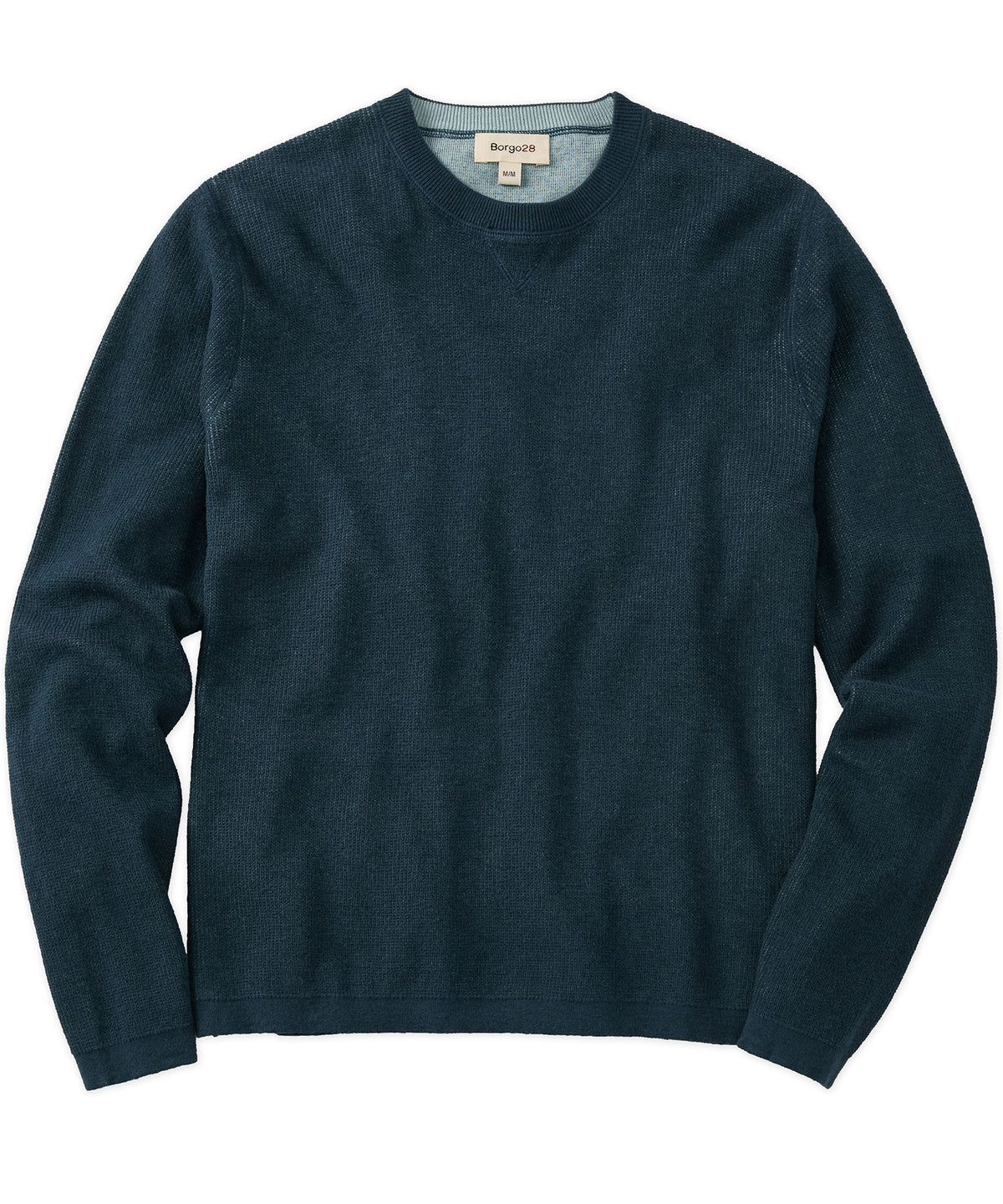 Cotton-Cashmere Reversible Sweater