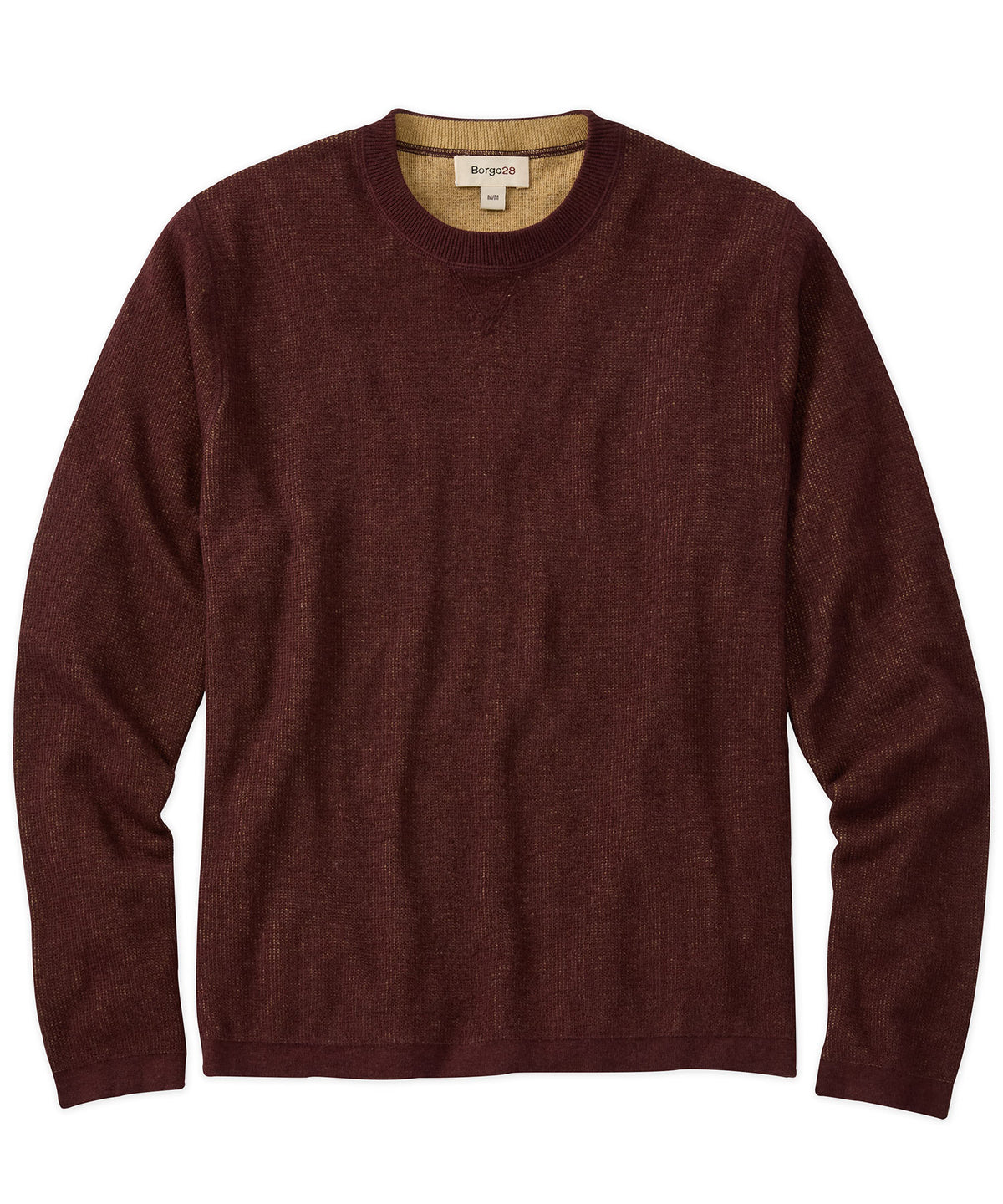 Cotton-Cashmere Reversible Sweater