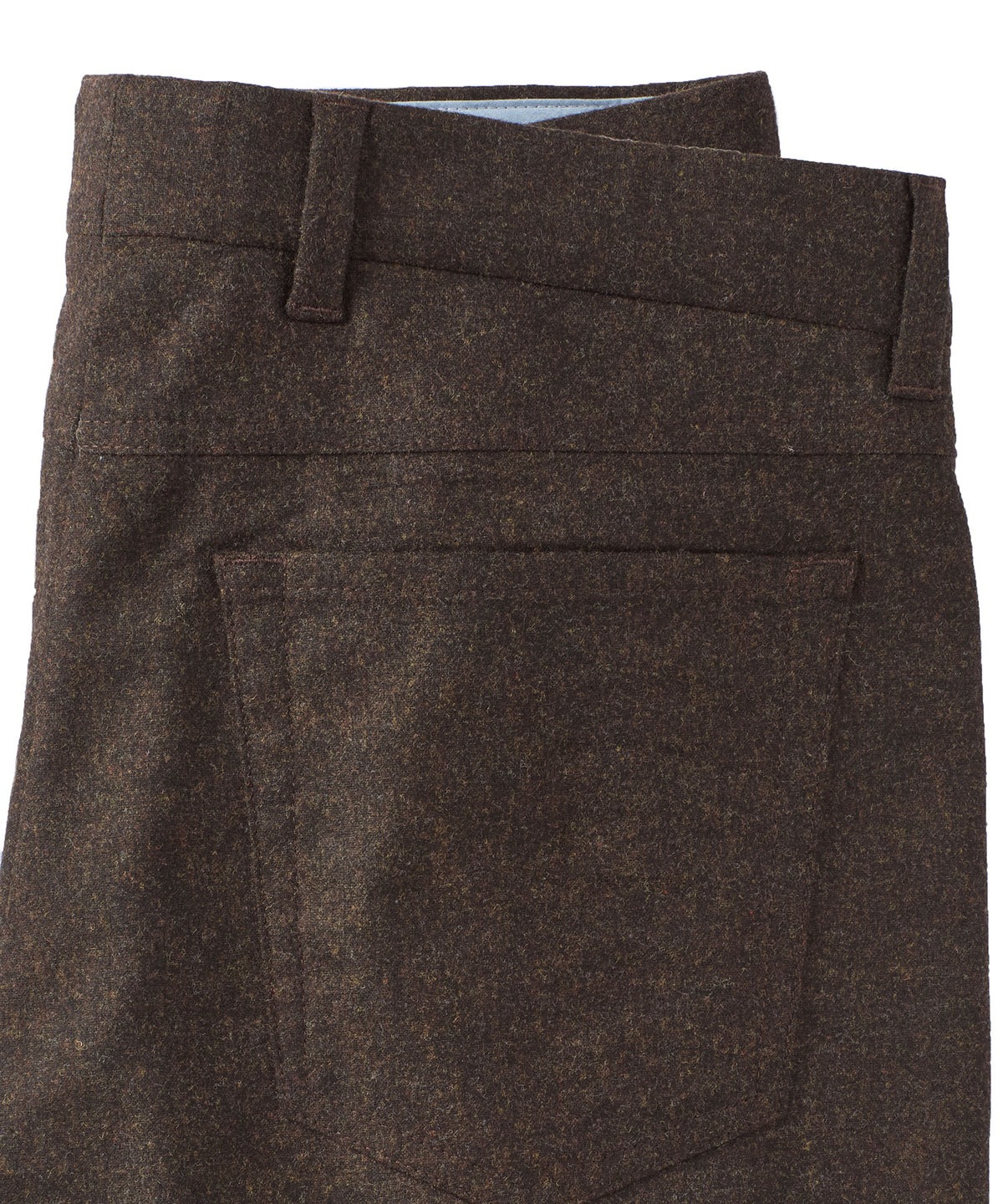 Wool Donegal Five-Pocket Pant