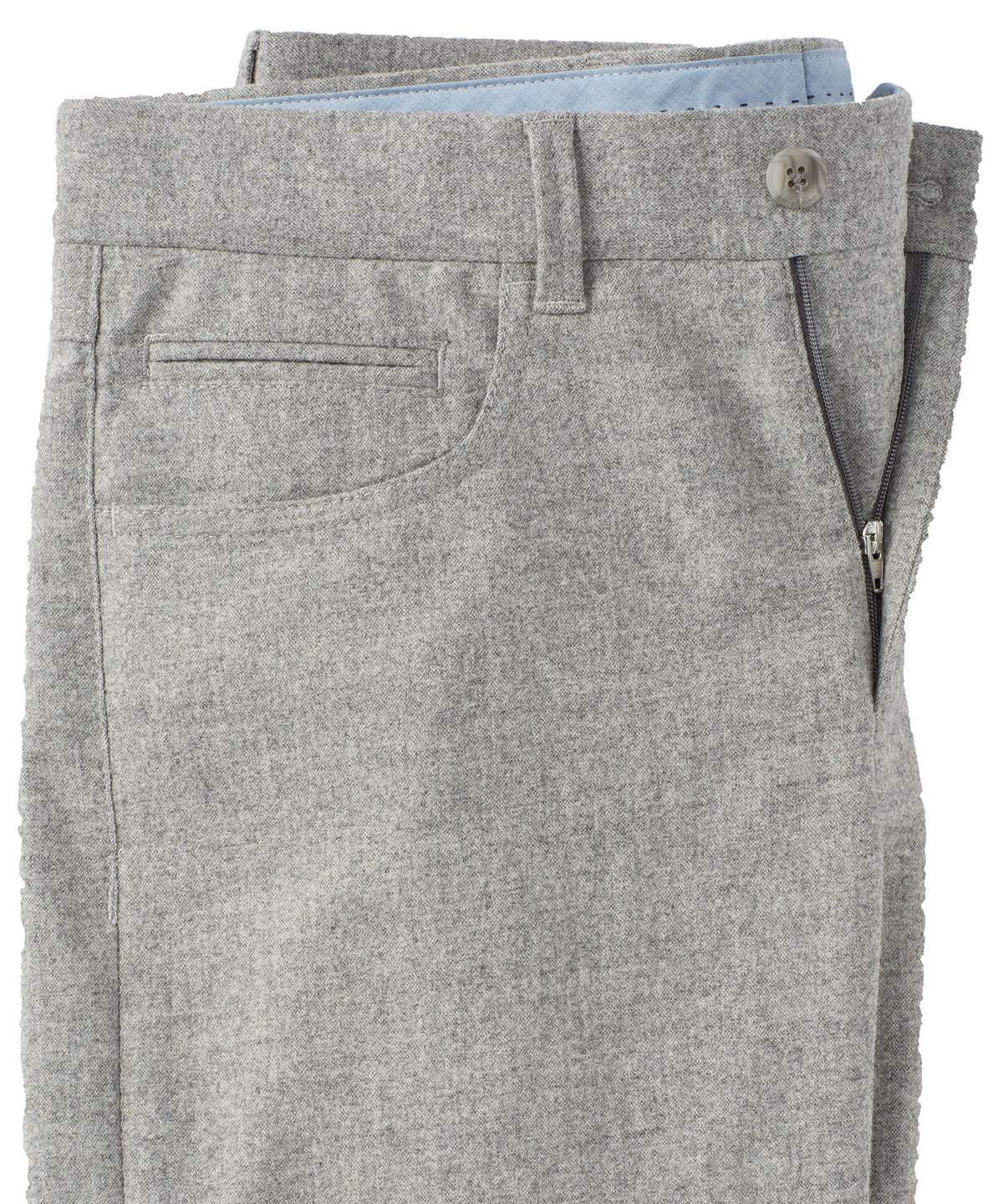 Wool Donegal Five-Pocket Pant