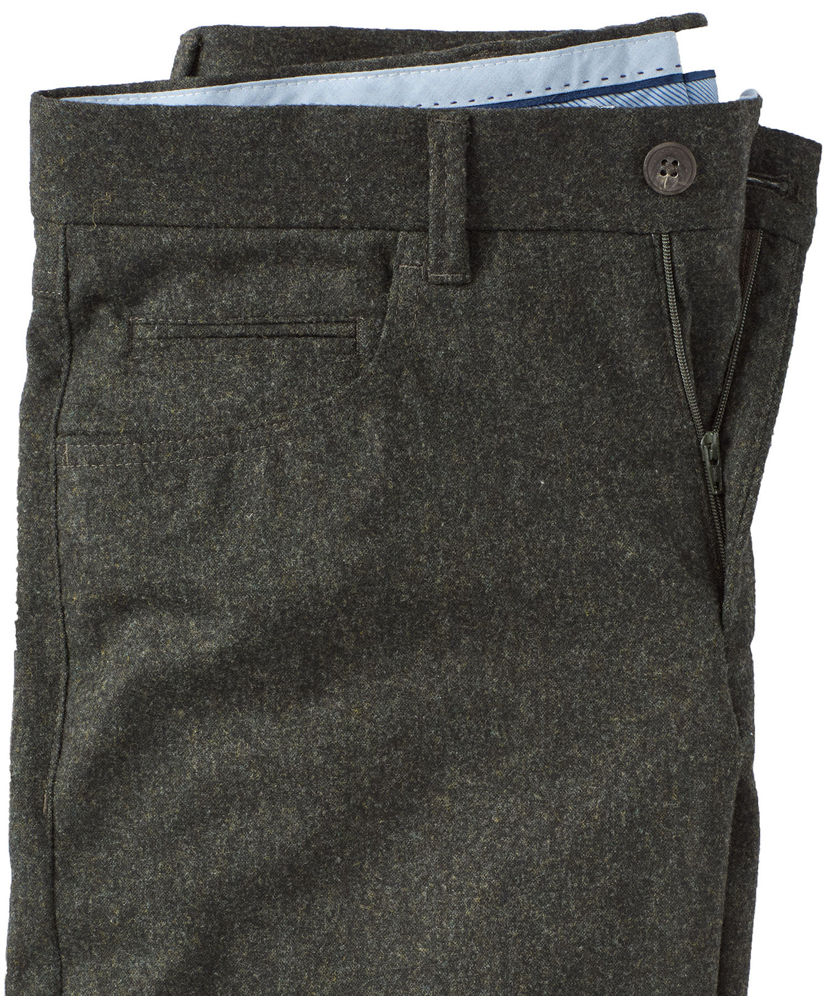 Wool Donegal Five-Pocket Pant