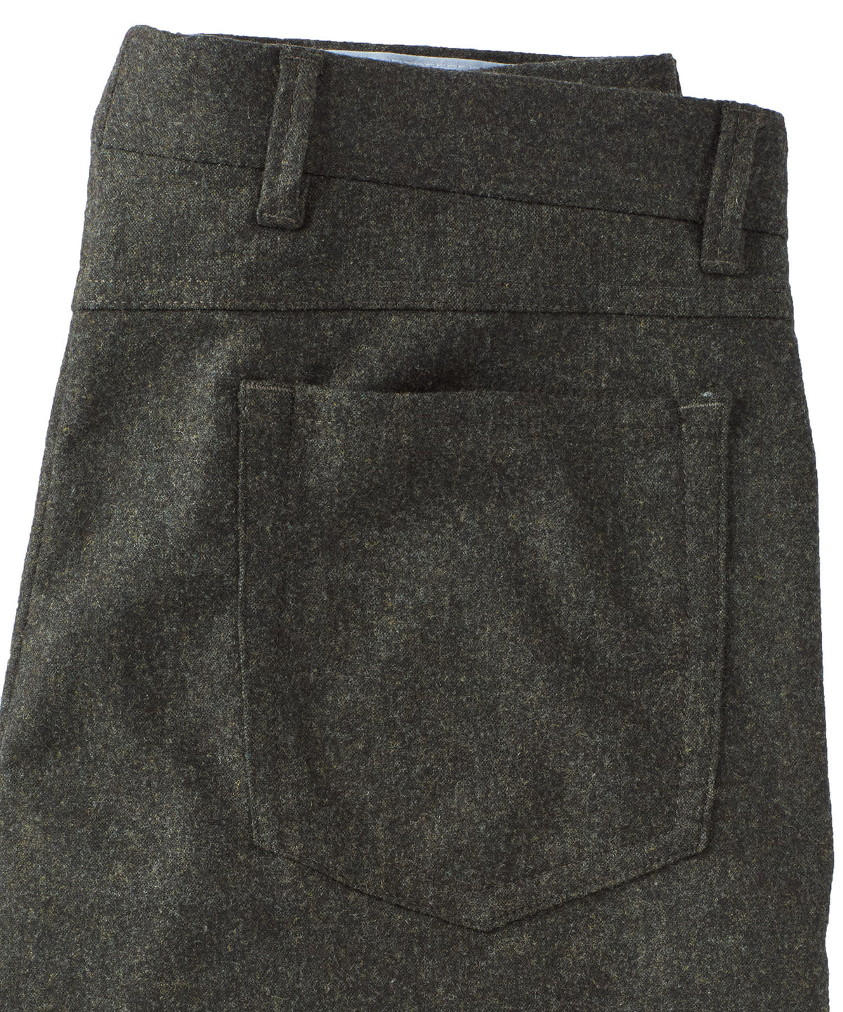 Wool Donegal Five-Pocket Pant