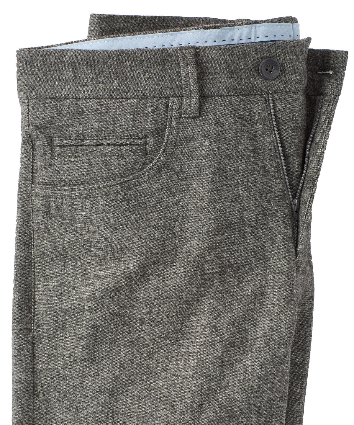 Wool Donegal Five-Pocket Pant