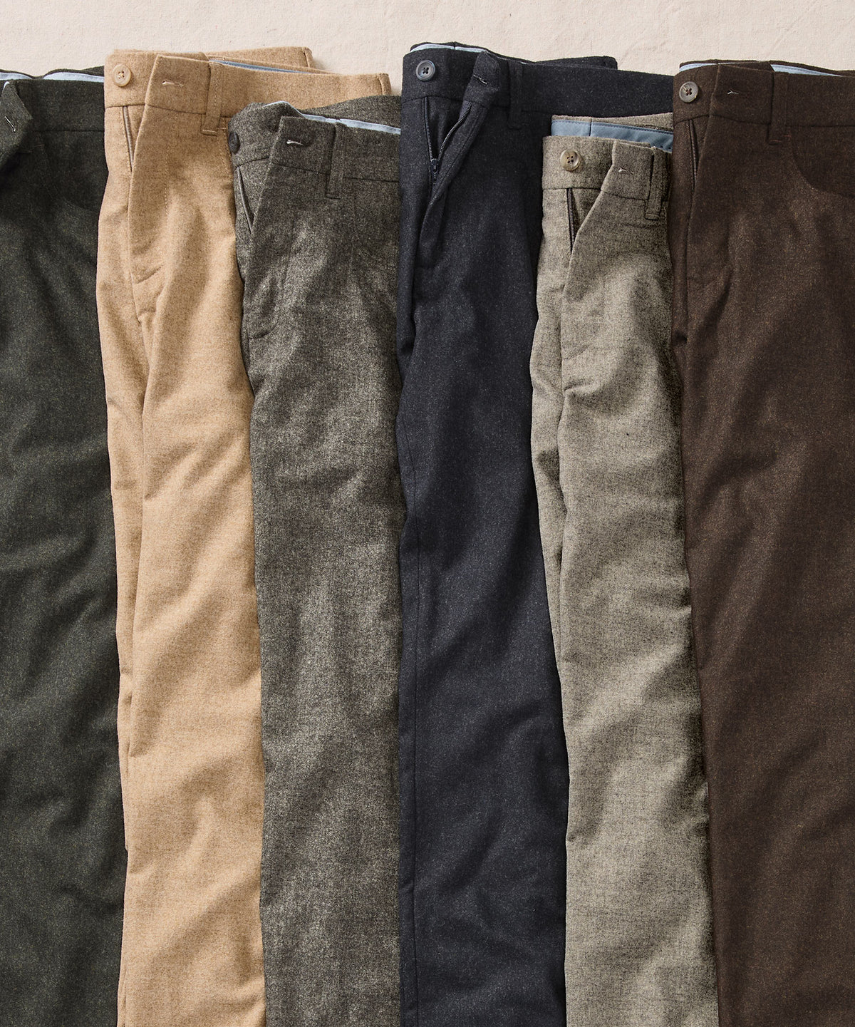 Wool Donegal Five-Pocket Pant