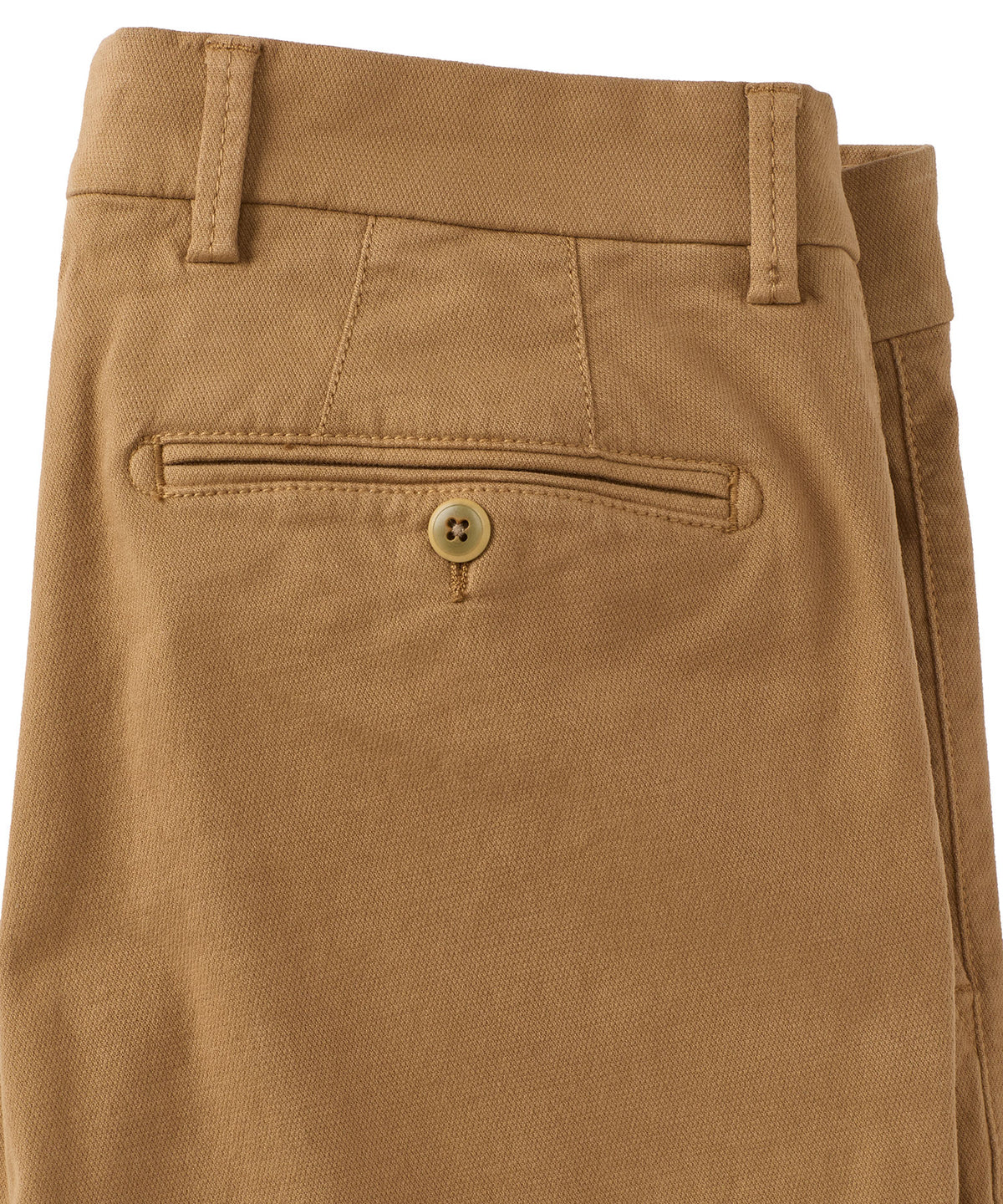 Flat-Front Diamond Dobby Pant