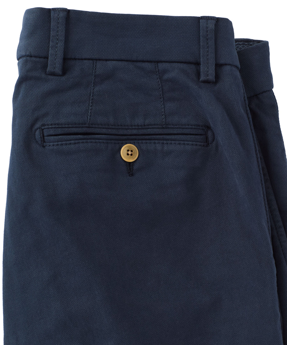 Flat-Front Diamond Dobby Pant