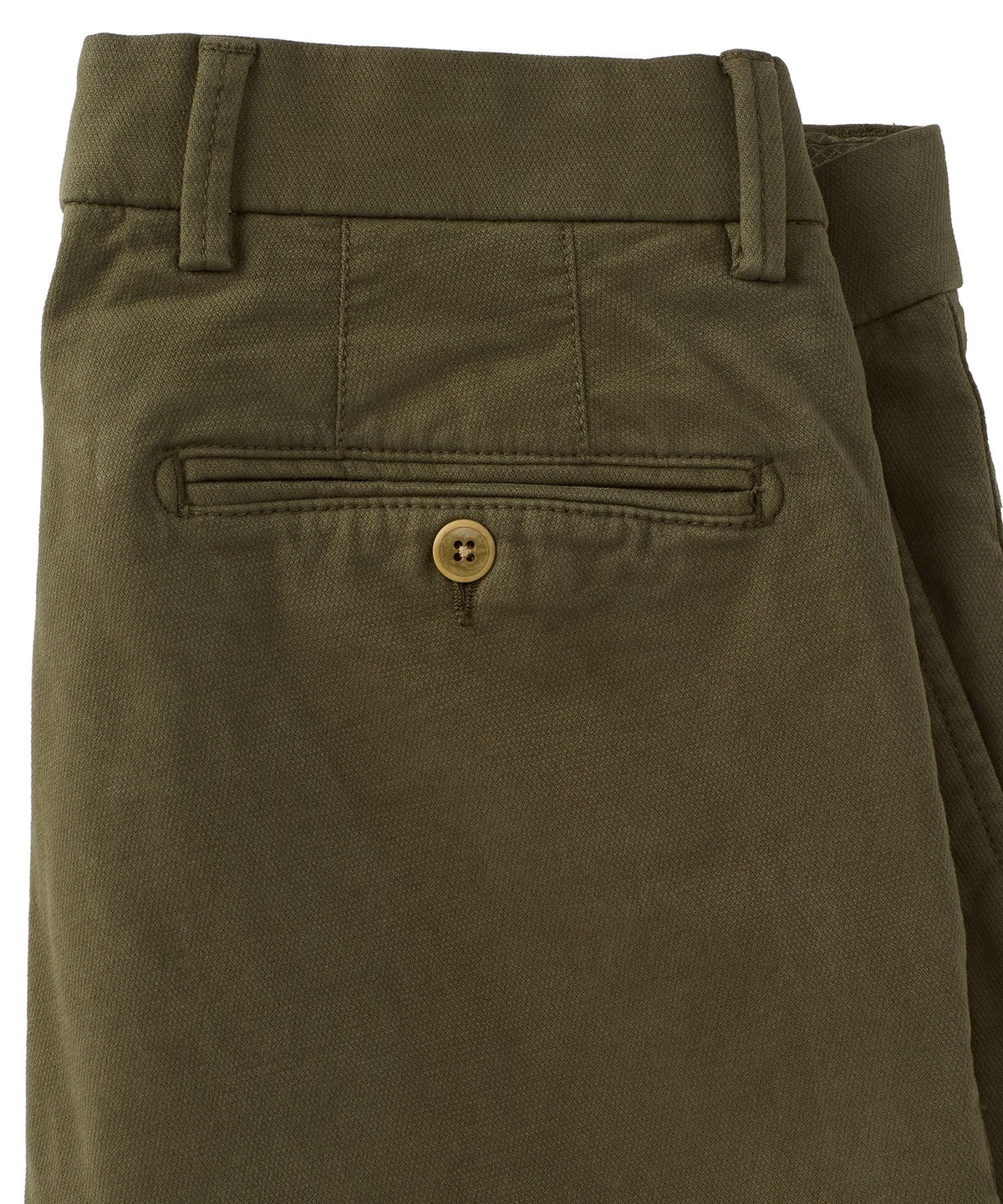 Flat-Front Diamond Dobby Pant