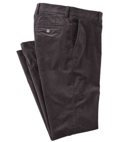 21-Wale Corduroy Flat-Front Pant