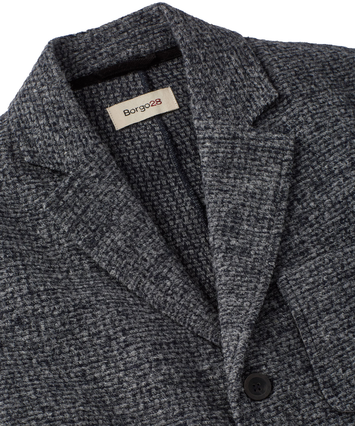 Soft Knit Wool-Blend Blazer