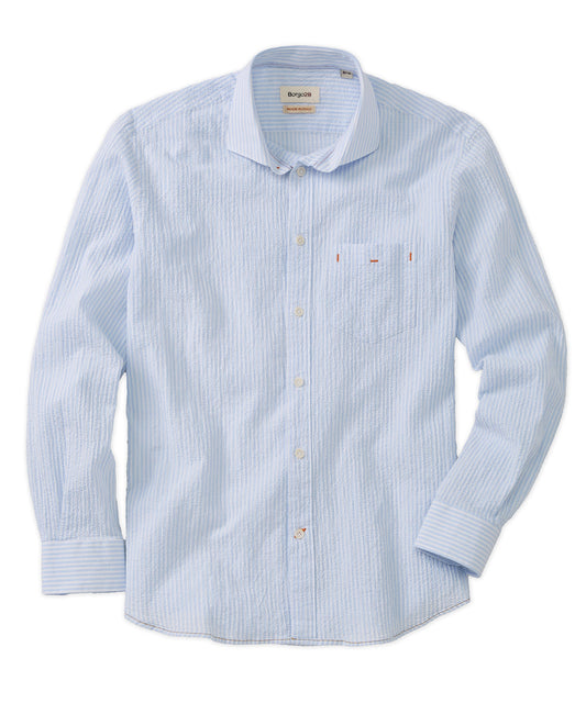 Seersucker Sport Shirt