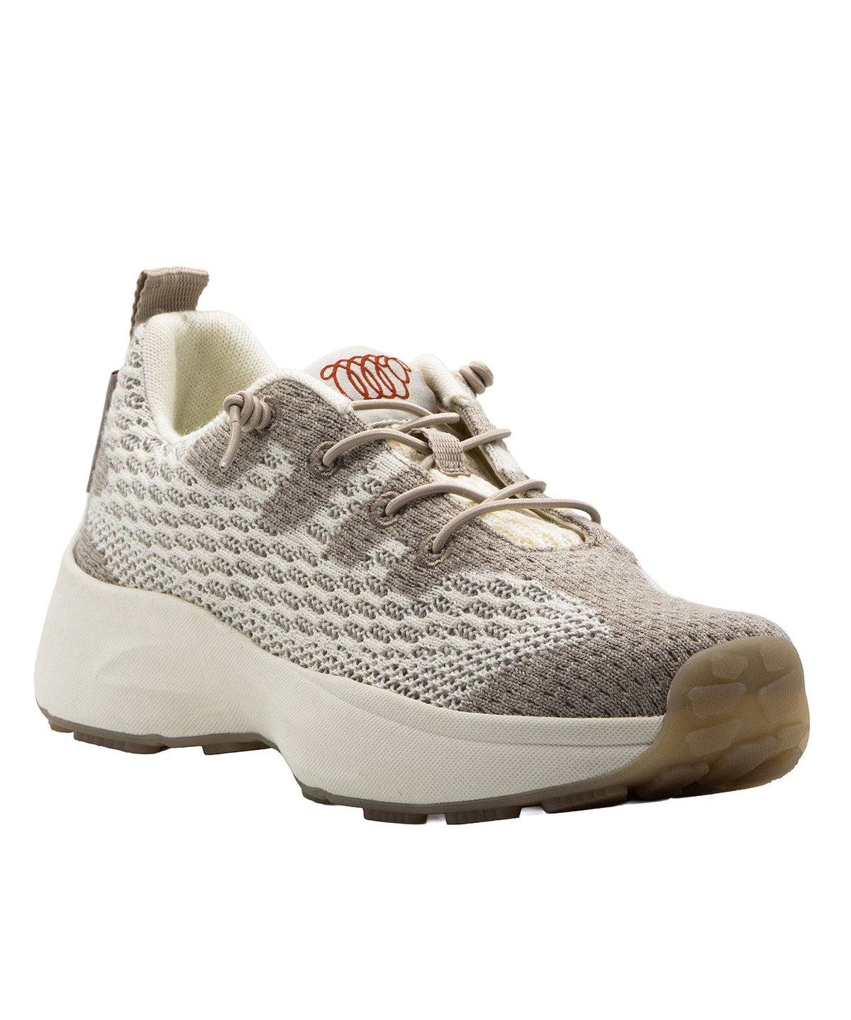 Ecru Taupe Merino Wool