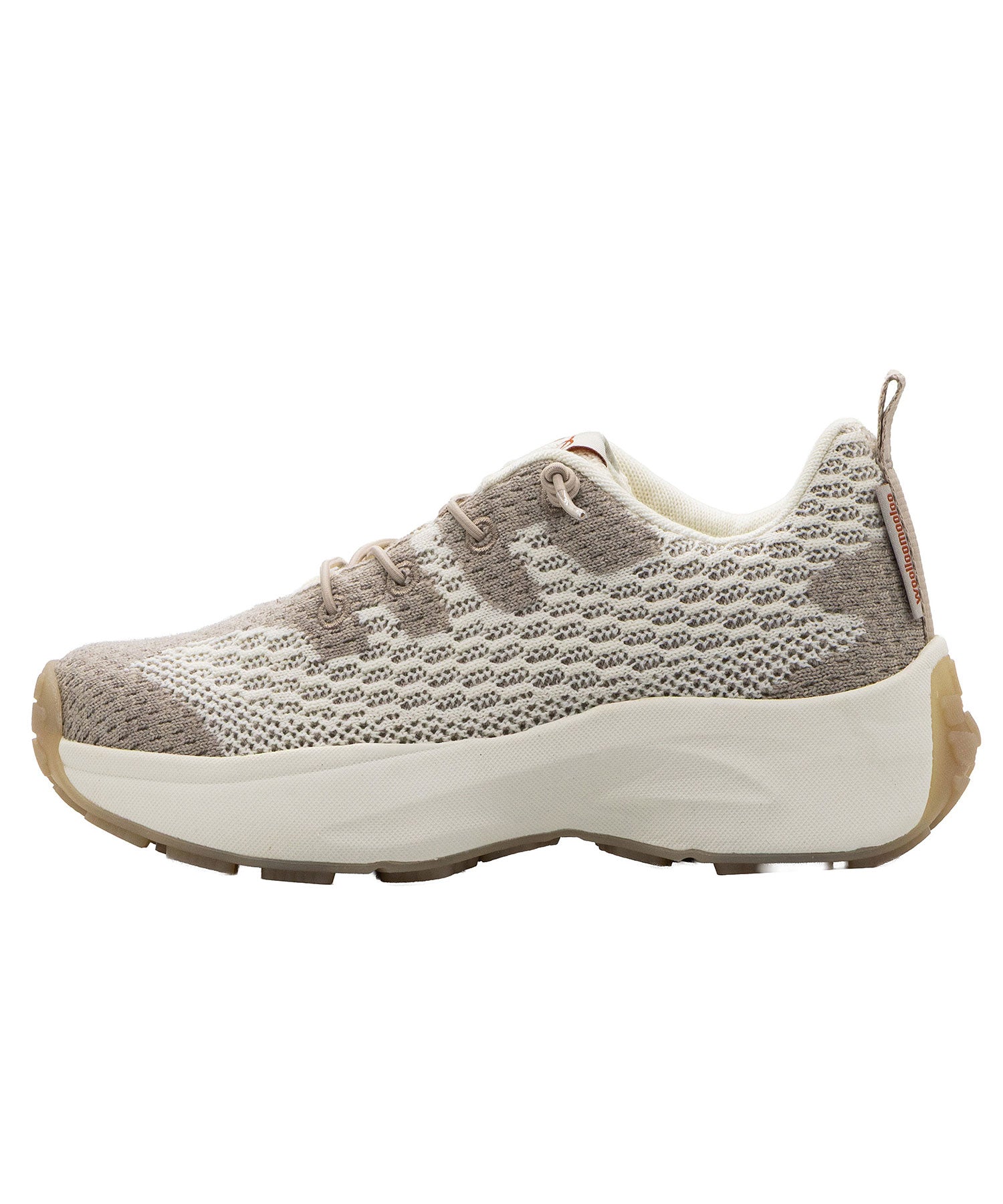 Ecru Taupe Merino Wool