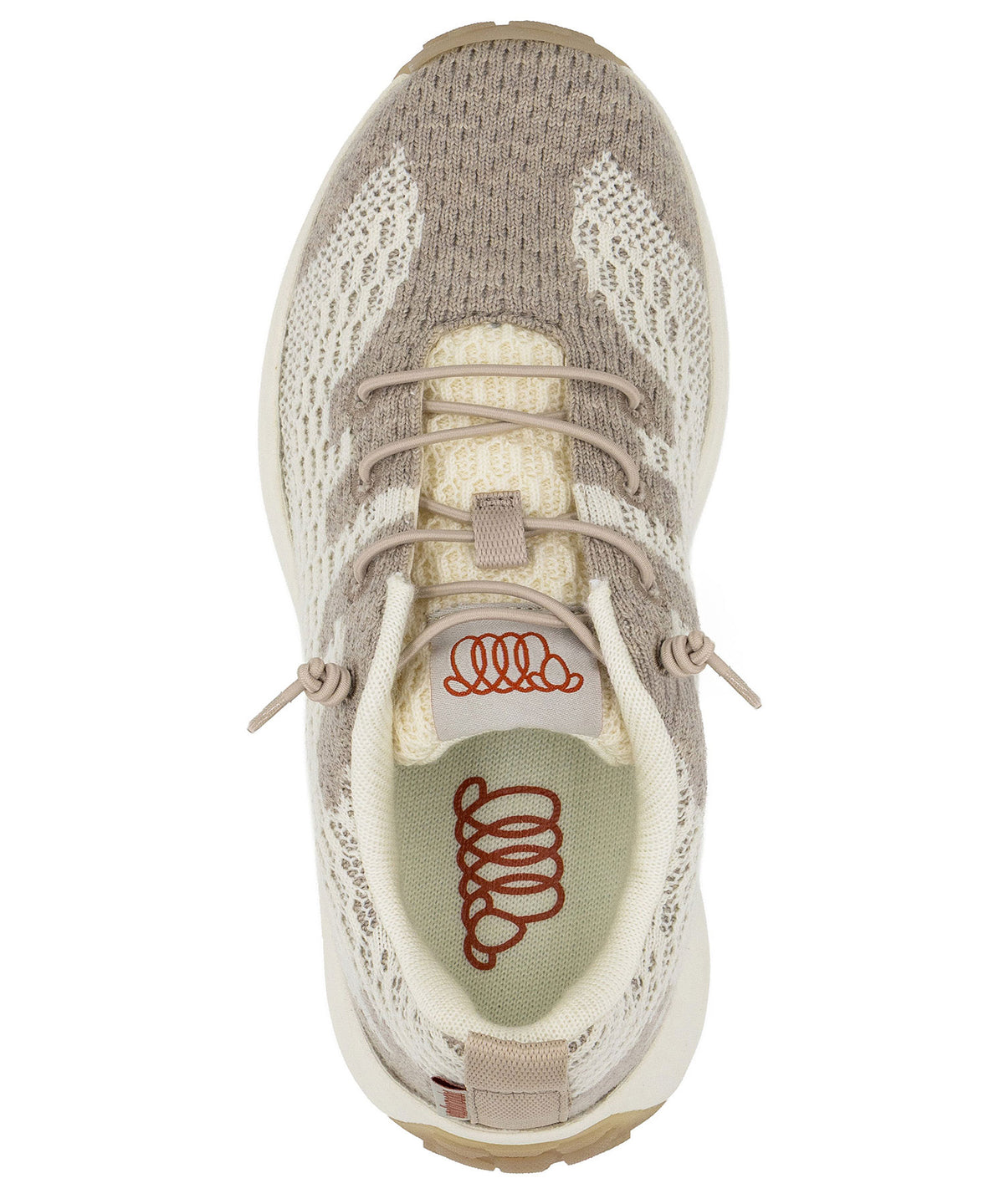 Ecru Taupe Merino Wool