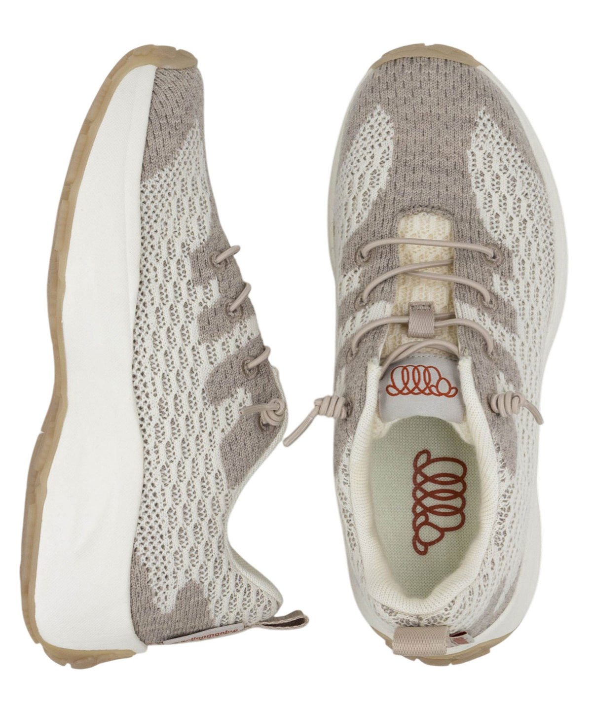Ecru Taupe Merino Wool