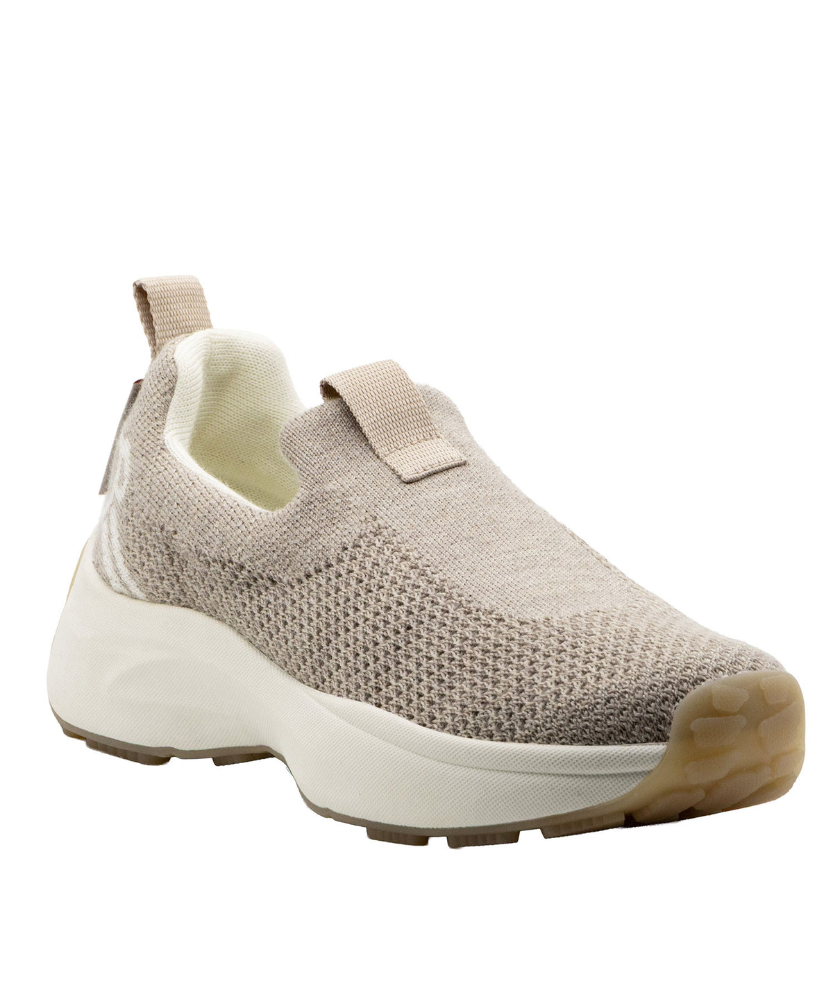 Taupe Ecru Merino Wool