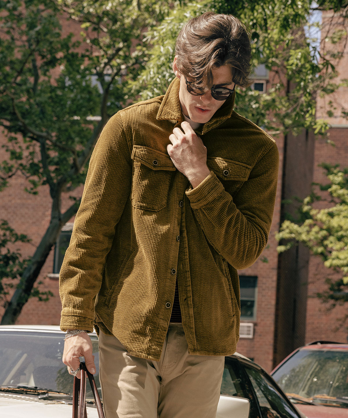 Cotton Corduroy Overshirt