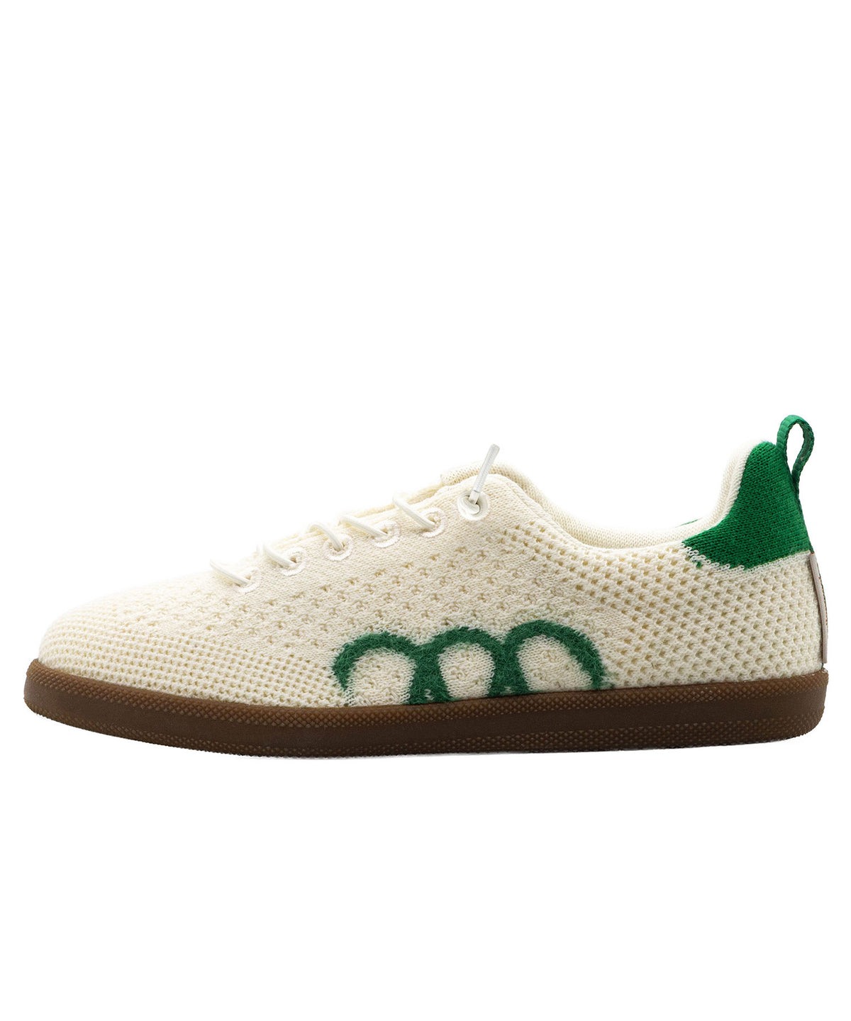 Ecru Green Merino Wool