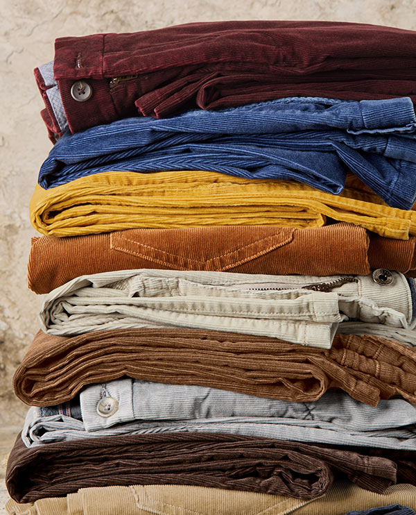 Vintage 5-Pocket Corduroy Pant and 16-Wale Corduroy Pant by Borgo28
