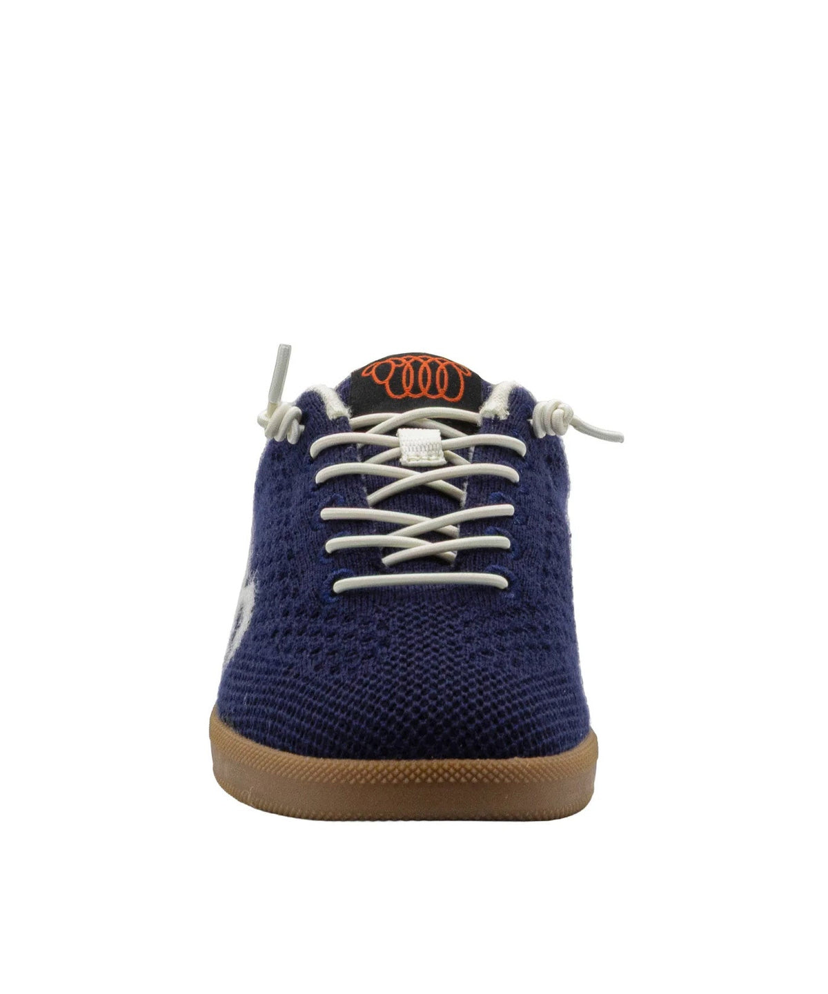 Navy Ecru Merino Wool