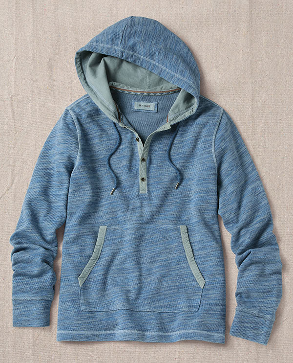 Space-Dyed Heather Hoodie