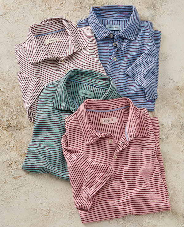 Borgo28 Striped Polo Shirt