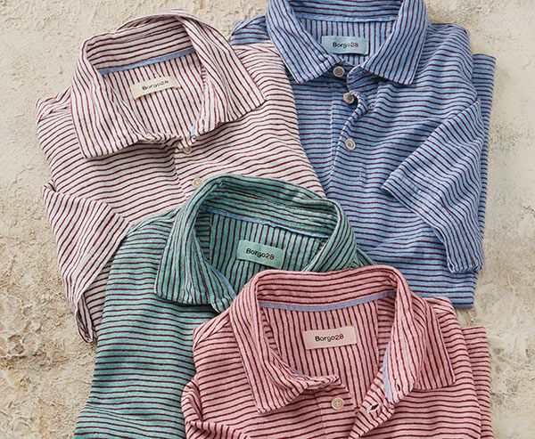 Borgo28 Striped Polo Shirt