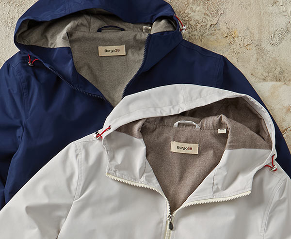 Zip-Front Sport Jacket by Borgo28