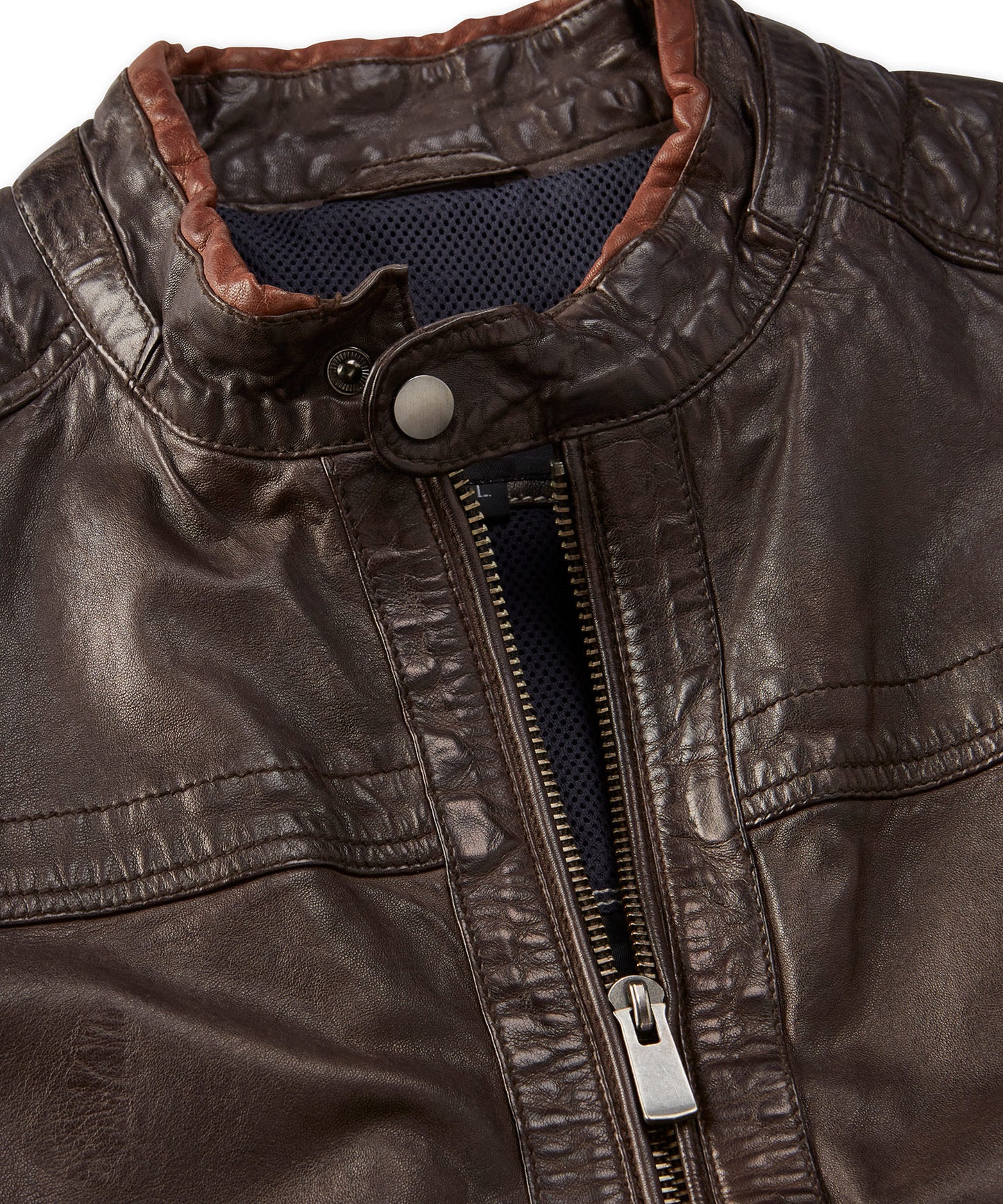 Vintage Washed Lambskin Jacket