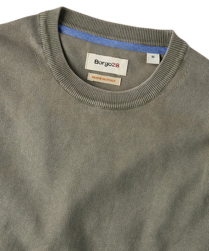 Cotton Crewneck Sweater