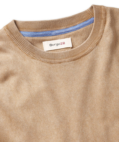 Cotton Crewneck Sweater